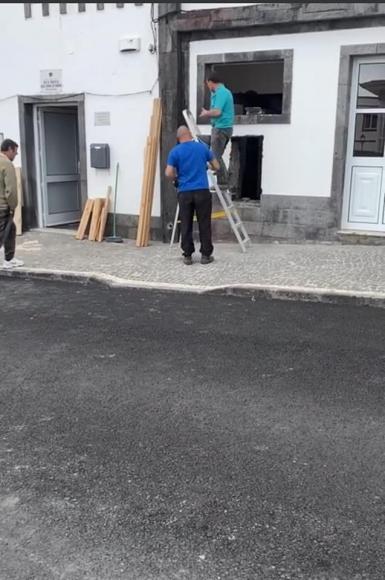 Obras para instalação de ATM na Freguesia Obras para instalação de ATM na Freguesia