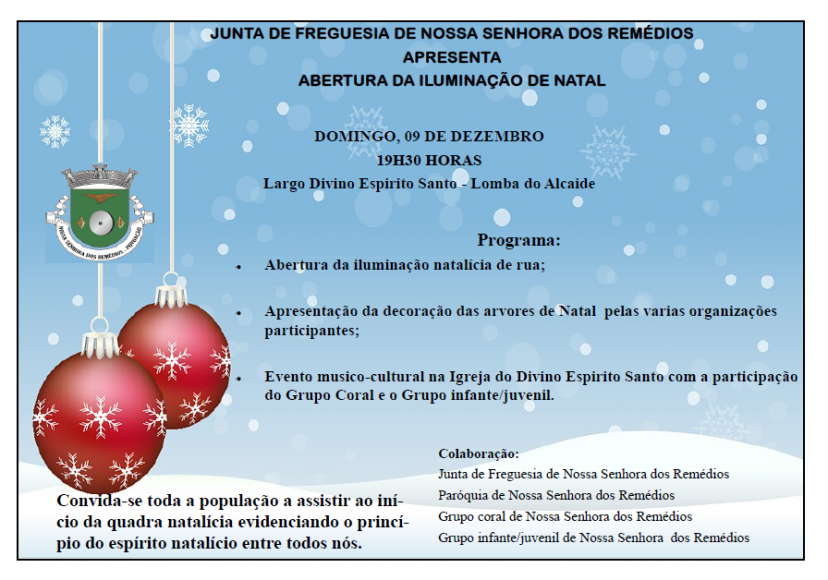 Abertura da Iluminação de Natal 2018 Abertura da Iluminação de Natal 2018