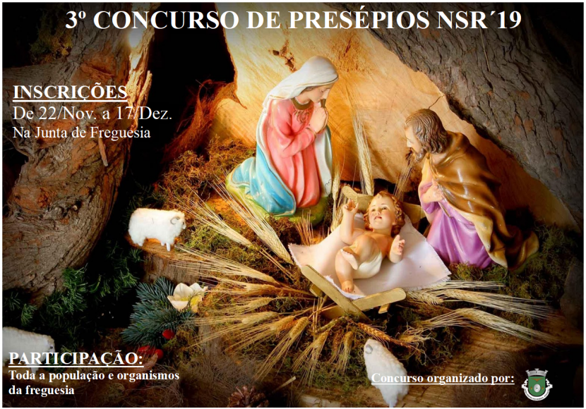 INSCRIÇÕES – Concurso de Presépios NSR 19 INSCRIÇÕES – Concurso de Presépios NSR 19