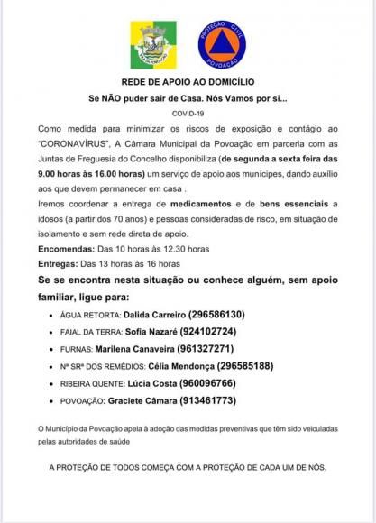 COVID-19 Apoio ao Domicilio
