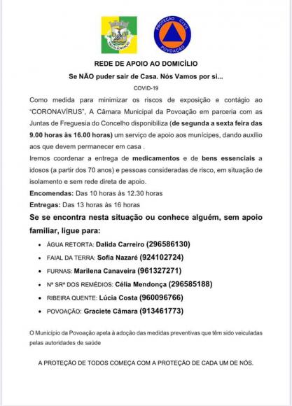 COVID-19 Apoio ao Domicilio